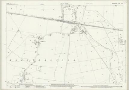 Bedfordshire XII.16 (includes: Blunham; Moggerhanger; Sandy) - 25 Inch Map