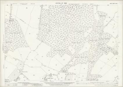 Kent XXXII.1 (includes: Bredhurst; Detling; Gillingham) - 25 Inch Map