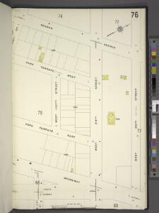 Manhattan, V. 12, Plate No. 76 [Map bounded by Seaman Ave., W. 219th St., Broadway]