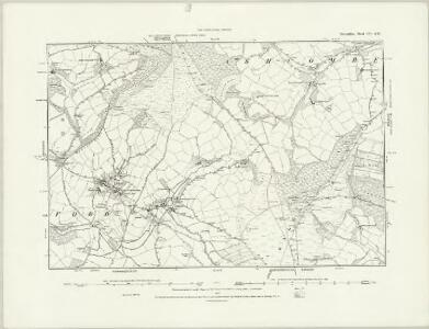 Devonshire XCV.NW & NE - OS Six-Inch Map