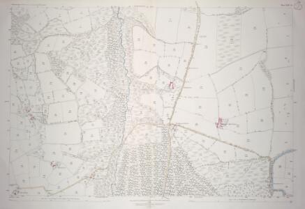 Devon LXIV.12 (includes: Inwardleigh; Jacobstowe; Okehampton Hamlets; Sampford Courtenay) - 25 Inch Map