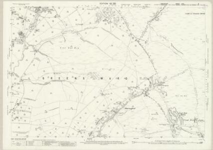 Lancashire LXXII.8 (includes: Bacup; Cliviger; Todmorden) - 25 Inch Map
