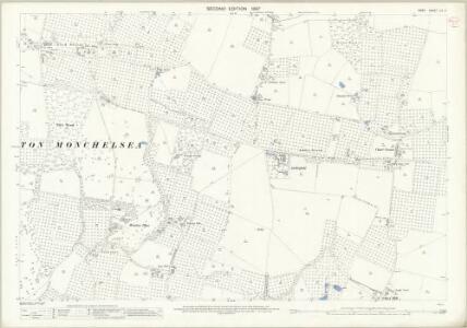 Kent LII.4 (includes: Boughton Monchelsea; Chart Sutton) - 25 Inch Map