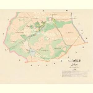 Chomle - c2564-1-002 - Kaiserpflichtexemplar der Landkarten des stabilen Katasters