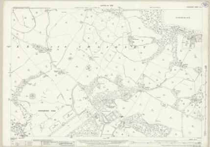 Lancashire LIV.4 (includes: Aighton Bailey And Chaigley; Great Mitton) - 25 Inch Map