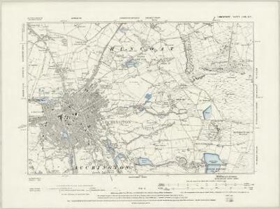 Lancashire LXIII.SW - OS Six-Inch Map