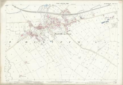 Nottinghamshire XLIII.5 (includes: Holme Pierrepont; Radcliffe On Trent) - 25 Inch Map