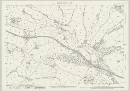 Cornwall XXXVI.15 (includes: Liskeard; Menheniot; St Germans) - 25 Inch Map