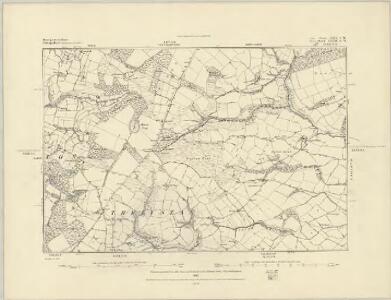 Leicestershire X.NW - OS Six-Inch Map