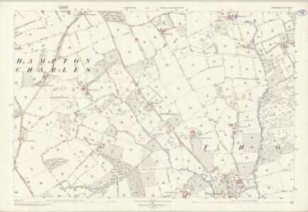 Herefordshire XIII.12 (includes: Bockleton; Hampton Charles; Thornbury) - 25 Inch Map