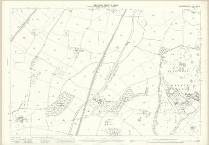 Worcestershire XXII.15 (includes: Dodderhill; Hanbury) - 25 Inch Map