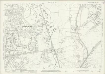 Hampshire and Isle of Wight XXI.2 (includes: Ash and Normandy; Farnborough; Frimley) - 25 Inch Map