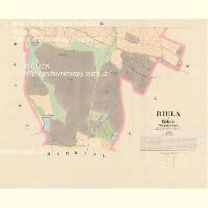 Biela - c6502-1-003 - Kaiserpflichtexemplar der Landkarten des stabilen Katasters