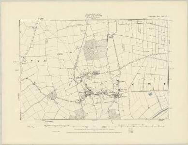 Lincolnshire CXL.SW - OS Six-Inch Map