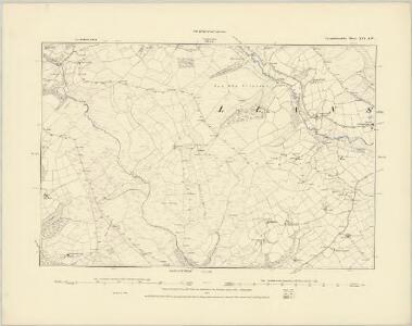 Cardiganshire XVI.NE - OS Six-Inch Map