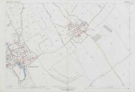 Wiltshire XVI.8 (includes: Ashbury; Bishopstone) - 25 Inch Map