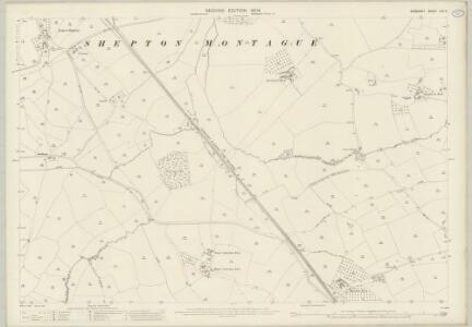Somerset LXV.11 (includes: Bratton Seymour; Charlton Musgrove; Shepton Montague) - 25 Inch Map