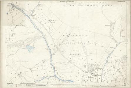 Durham XXII.3 (includes: Stanhope) - 25 Inch Map