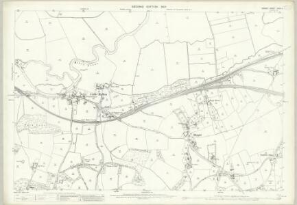 Dorset XXXIV.11 (includes: Corfe Mullen; Pamphill; Sturminster Marshall) - 25 Inch Map