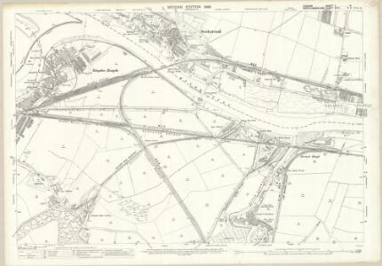 Durham II.14 (includes: Blaydon; Newburn; Newcastle Upon Tyne; Whickham) - 25 Inch Map