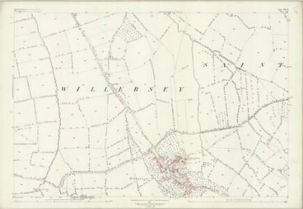 Gloucestershire VII.10 (includes: Broadway; Saintbury; Willersey) - 25 Inch Map