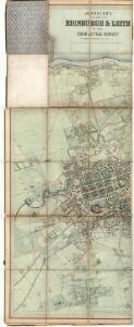 Johnston's plan of Edinburgh & Leith.