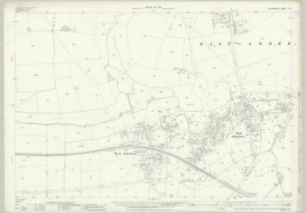 Oxfordshire X.5 (includes: Bloxham; East Adderbury; Milton; West Adderbury) - 25 Inch Map
