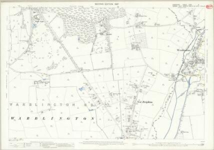 Hampshire and Isle of Wight LXXVI.8 (includes: Havant; Rowlands Castle; Westbourne) - 25 Inch Map
