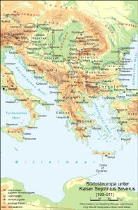 Südosteuropa unter Kaiser Septimius Severus (193-211)