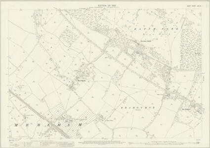 Kent LXV.15 (includes: Brabourne; Mersham; Smeeth) - 25 Inch Map