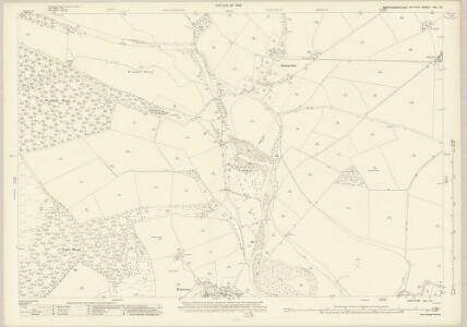 Northumberland (New Series) XL.12 (includes: Farnham; Harbottle; Holystone; Peels; Sharperton) - 25 Inch Map