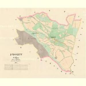 Jaworzy - c2801-1-001 - Kaiserpflichtexemplar der Landkarten des stabilen Katasters
