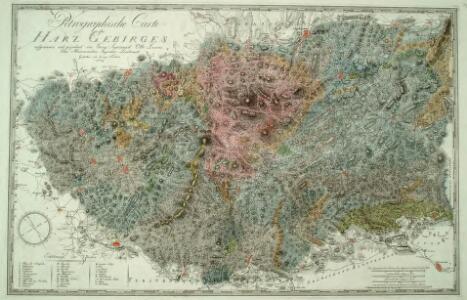 Petrographische Carte des Harz Gebirges