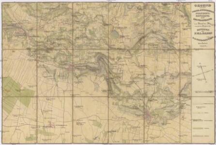 Gegend zwischen Volta, Guidizzolo, Solferino, Cavriana und Monzambano zum Behuf der Manoeuvrir-Rayons der Division des F.M.L. Baron Paumgarten im Jahre 1834