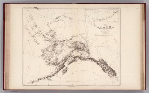 Facsimile:  Petroof's Map of Alaska and Adjoining Regions.