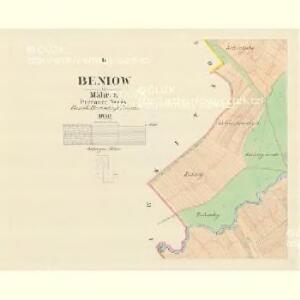 Beniow - m0053-1-002 - Kaiserpflichtexemplar der Landkarten des stabilen Katasters