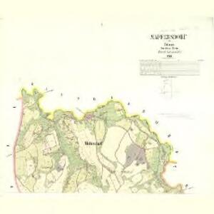 Maffersdorf - c8804-1-001 - Kaiserpflichtexemplar der Landkarten des stabilen Katasters