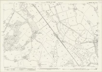 Hampshire and Isle of Wight XLVIII.11 (includes: Michelmersh; Mottisfont; Romsey Extra; Sherfield English) - 25 Inch Map