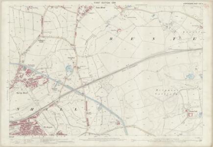 Staffordshire LXIII.5 (includes: Darlaston; Short Heath; Walsall; Willenhall) - 25 Inch Map