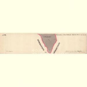 Glashütten - c6929-1-009 - Kaiserpflichtexemplar der Landkarten des stabilen Katasters