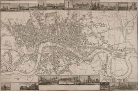 LANGLEY & BELCHE'S NEW MAP OF LONDON