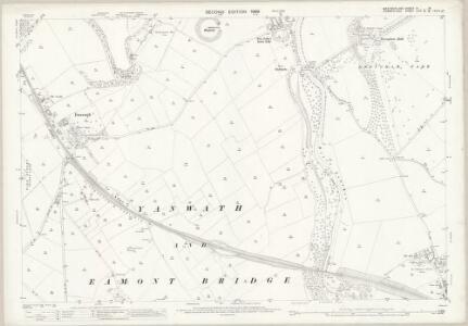 Westmorland III.16 (includes: Brougham; Clifton; Dacre; Penrith; Sockbridge; Yanwath And Eamont Bridge) - 25 Inch Map