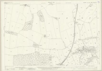 Yorkshire CCLXXXIV.3 (includes: Cadeby; High Melton; Spotbrough; Warmsworth) - 25 Inch Map