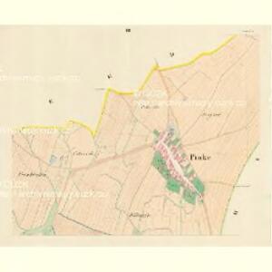 Pinke (Penkow) - m0051-1-002 - Kaiserpflichtexemplar der Landkarten des stabilen Katasters