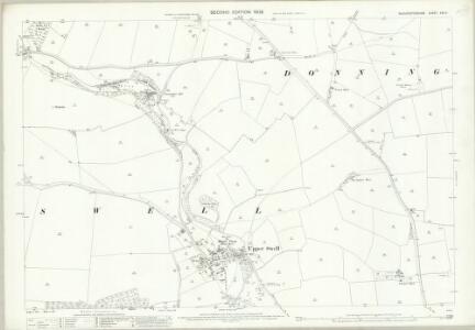 Gloucestershire XXII.9 (includes: Broadwell; Condicote; Donnington; Longborough; Swell) - 25 Inch Map
