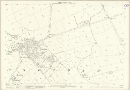Lincolnshire XXX.7 (includes: Bradley; Waltham) - 25 Inch Map