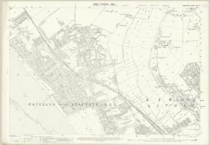 Lancashire XCIX.9 (includes: Ford; Great Crosby; Litherland; Seaforth; Waterloo) - 25 Inch Map