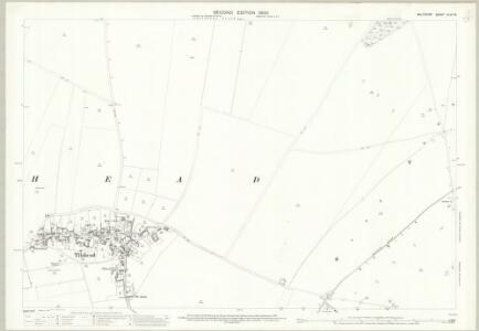 Wiltshire XLVI.15 (includes: Orcheston; Tilshead) - 25 Inch Map