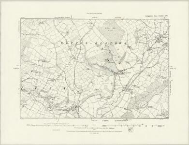 Cardiganshire XXXIV.SW - OS Six-Inch Map