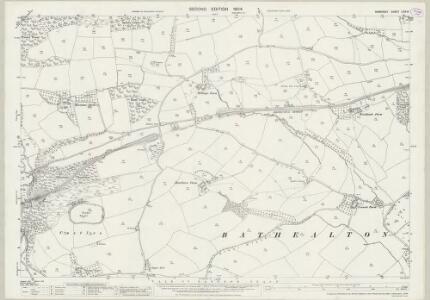 Somerset LXIX.9 (includes: Bathealton; Chipstable; Stawley) - 25 Inch Map